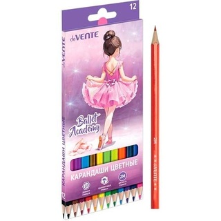 Карандаши 12 цв "deVente.Ballet Academy" 5022535