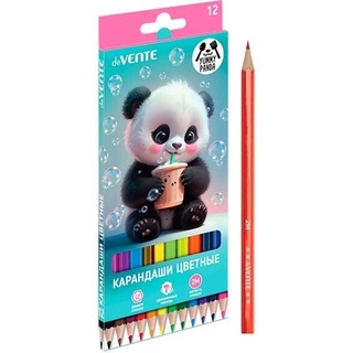 Карандаши 12 цв "deVente.Yummy Panda" 5022536