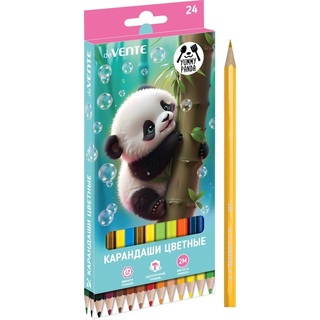 Карандаши 24 цв "deVente.Yummy Panda" 5024536