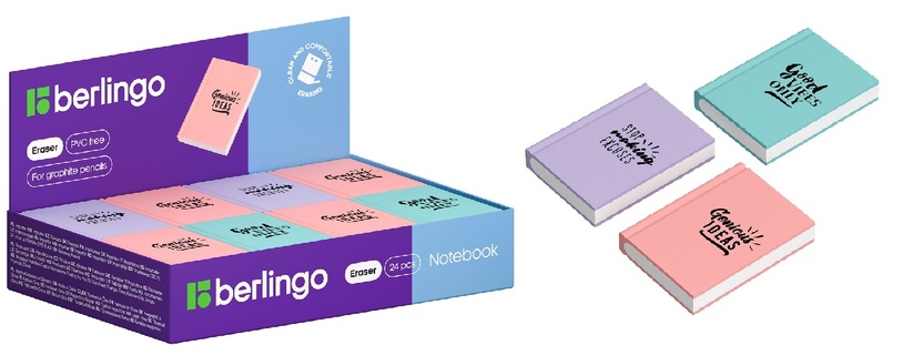 Ластик "Berlingo.Notebook" термопластичная резина Blc_00560