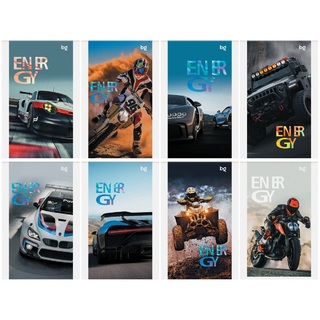 Блокнот А6   48л "Racing cars" скрепка Б6ск48 62647 BG