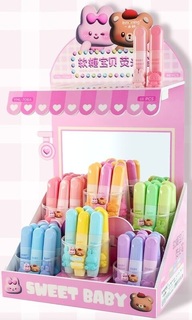 Текстовыделитель "Inmorning.Sweet baby" ассорти 1-4мм YML-706A