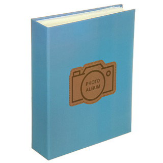 Фотоальбом 200 фото "Фотоаппарат.Голубой" 131665