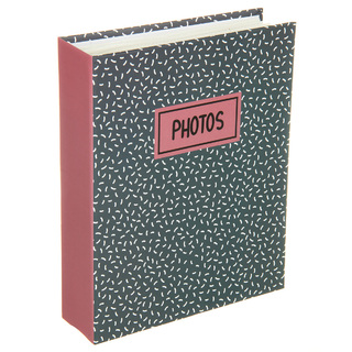 Фотоальбом 200 фото "Паттерн.Серый" 131661