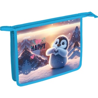 Папка для тетрадей А5 "Happy Pinguin" молния 8056592 DeVente
