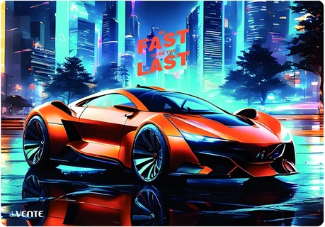 Настольное покрытие "DeVente.Fast Or Last" 33*23см 600мкм 8061537