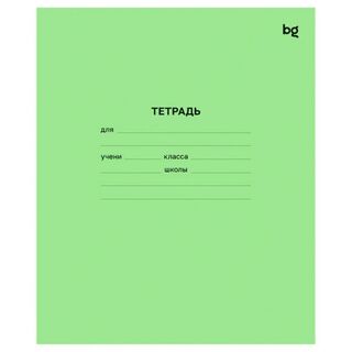 Тетрадь 24л  "Зеленая" линия 60-65 г/м2 Т5ск24 57431 BG