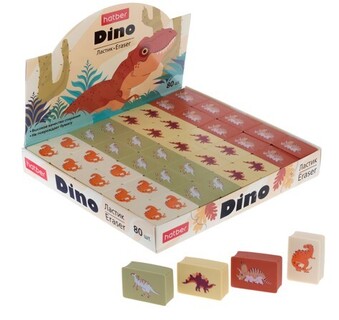 Ластик "Hatber.Dino" термопластичная резина ER_090967