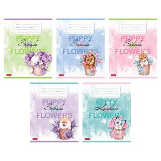 Тетрадь 12л "Пушистое счастье" линия 65гр 12Т5В2 073575 Хатбер