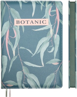 Ежедневник А5  272стр "deVENTE.Botanic" н/датир кожзам оливковый цв.срез 2334617