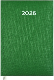 Ежедневник А5  336стр "deVENTE.Attomex.Lancaster" балакрон зеленый  датир 2026 2332656