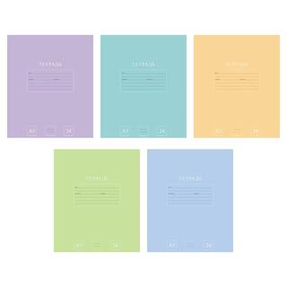 Тетрадь 24л "PUREcolour" линия ассорти 224Т5C2 092113 Хатбер