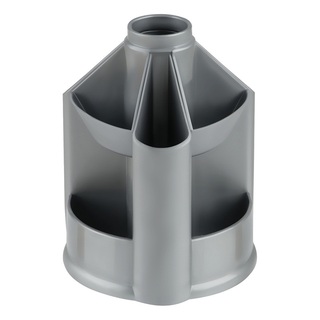 Подставка "Стамм.Мini Desk"  вращающ серая металлик ОР72