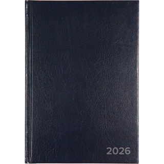 Ежедневник А5  336стр "deVENTE.Attomex" бумвинил темно-синий датир 2026 2332664