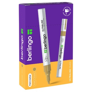 Маркер-краска "Berlingo" золото 2мм BMk_02114