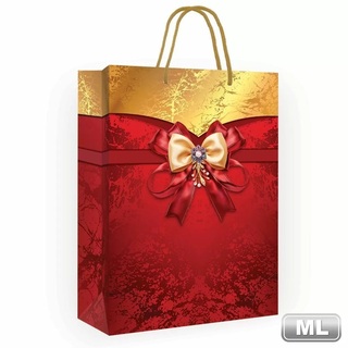 Сумка ламинированная 22*31 "Бант на красном" 50001458