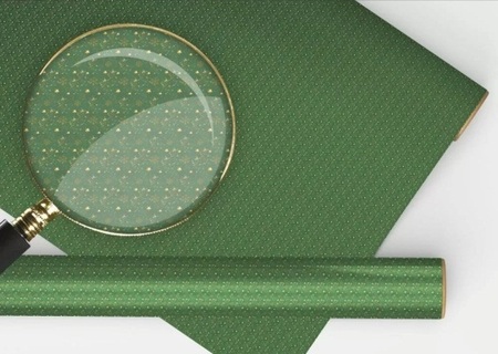 Бумага упаковочная новогодняя "Конфетти" 67*97см  15.25.02507