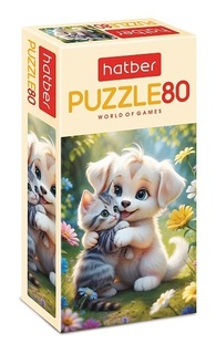 Пазлы Хатбер   80эл "Нежные обьятия" 80ПЗ5_34759 092035