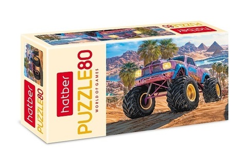 Пазлы Хатбер   80эл "Super truck" 80ПЗ5_34761 092037