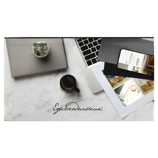 Еженедельник А6  128 стр "Офисный стиль" не/датир 68073 Феникс+