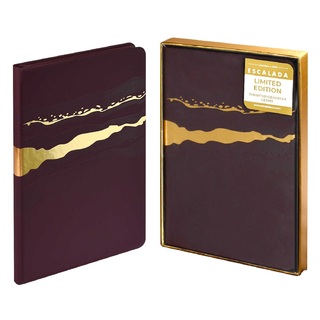 Ежедневник А5  120л "Escalada" бордовый н/датир кожзам Софт-тач тв.пер 70600 в коробке