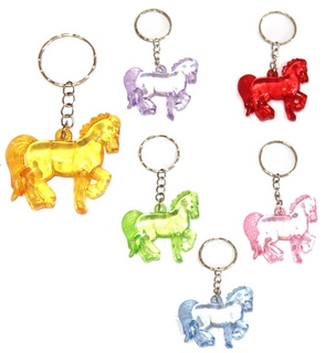 Брелок "Лошадь" 4см пластик Р23087