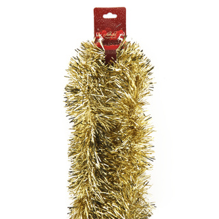 Мишура "Льдинка" 2м d=8см золотая 212478 Кокос (9114)