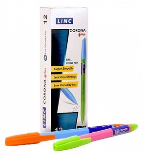 Ручка шариковая "Linc Corona Plus Fancy colors" синяя 0,7мм 3002N-FC