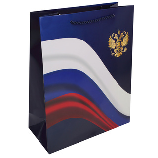 Сумка ламинированная 26*32 "Россия" 210г/м² 253682