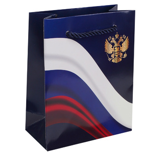 Сумка ламинированная 11*14 "Россия" 210г/м² 253680
