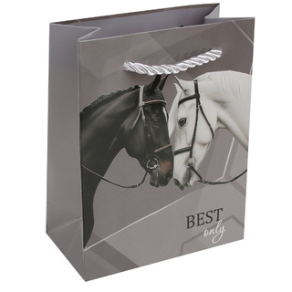 Сумка ламинированная 11*14 "Пара лошадей" 210г/м² 253668