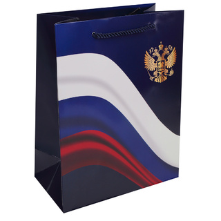 Сумка ламинированная 18*23 "Россия" 210г/м² 253681