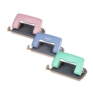 Дырокол  12л "Hatber.Record" металл с линейкой ассорти DP_092222