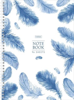 Тетрадь А4  96 л "Красота и легкость" клетка гребень тв.обл. 96Тт4В1гр_35517 094037 Хатбер