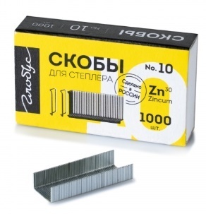 Скобы №10 "Глобус" С10-1000