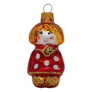 Елочная игрушка "Домовой" 9см стекло ФУ-442