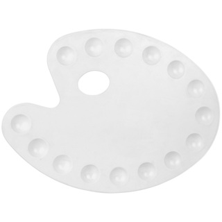 Палитра овальная большая 10122021 Гамма