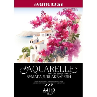 Папка для акварели А4 10л "deVente.Летний пейзаж" 180г/м² 2131902