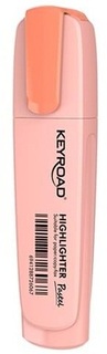 Текстовыделитель "KEYROAD.Pastel" оранжевый 2-5мм KR9721 ORANGE