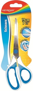 Ножницы 19см "KEYROAD" прорезин ручки KR971918