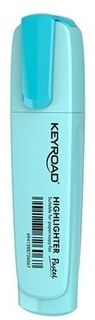 Текстовыделитель "KEYROAD.Pastel" голубой 2-5мм KR9721 BLUE
