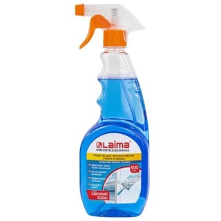 Средство для чистки стекол "Laima Professional.Свежий озон" 500мл  601609