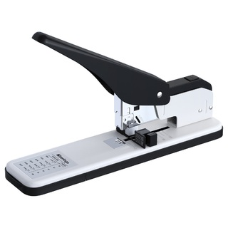 Степлер №23/6 - 23/15 130л "Berlingo.Steel and Style" металл.черный/серый DSd_13011 (под заказ)