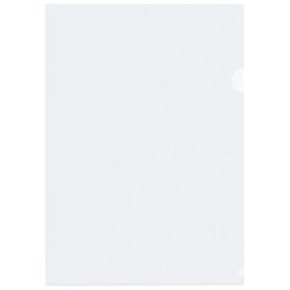 Папка уголок А4 "СТАММ" 150мкм прозрачная ММ-32258