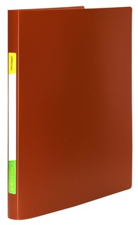 Папка с бок\зажимом "inФормат" 20мм 500мкм NP1055R красная