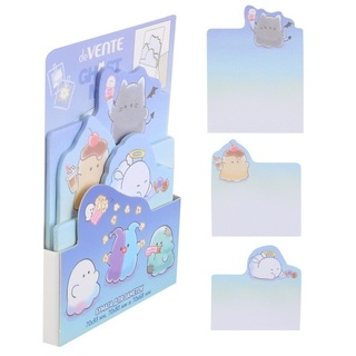 Набор стикеров "deVente.Ghost Meow" (70*58мм;70*82 и 70*92мм 3*20листов) 2010519