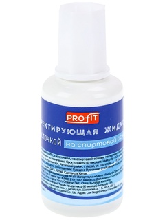 Корректор 10мл "Profit" с кисточкой КЖ-3814 ПрофПресс