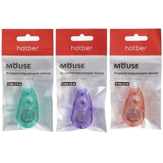 Корректирующая лента "Hatber.MOUSE" 5мм*6м CT_089174