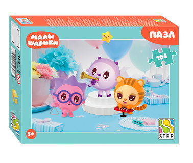 Пазлы Степ  104эл "Малышарики.Друзья" 82262
