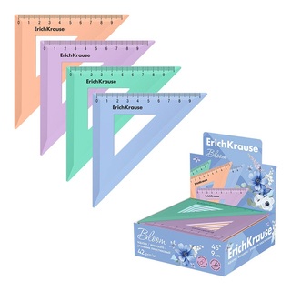 Треугольник 45" 9 см ErichKrause.Цветущая нежность 61842